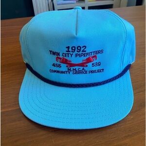1992 Twin Cities Pipefitters 455 539 MMCA Community Service Project Hat